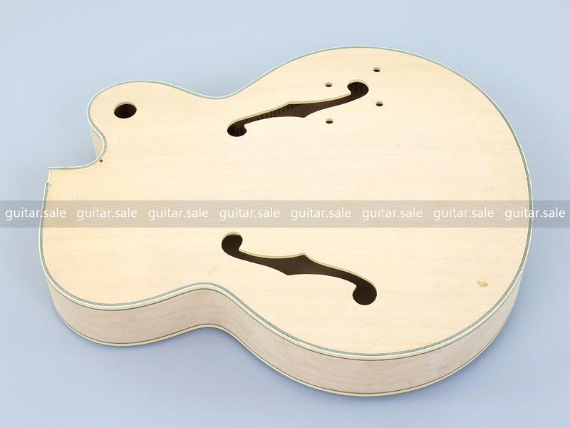 Semi Hollow Unfinished DIY Electric Guitar Body (SHB-176, B Stock)