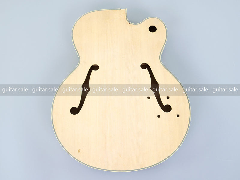 Semi Hollow Unfinished DIY Electric Guitar Body (SHB-176, B Stock)
