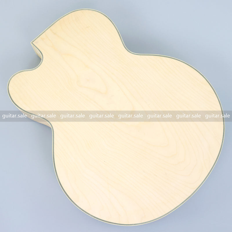 Semi Hollow Unfinished DIY Electric Guitar Body (SHB-176, B Stock)