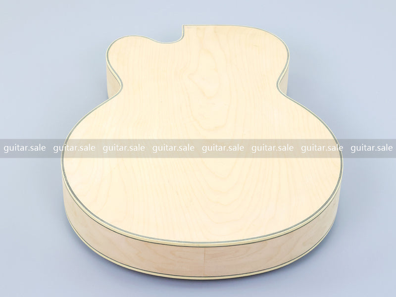Semi Hollow Unfinished DIY Electric Guitar Body (SHB-176, B Stock)