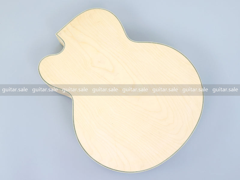 Semi Hollow Unfinished DIY Electric Guitar Body (SHB-176, B Stock)