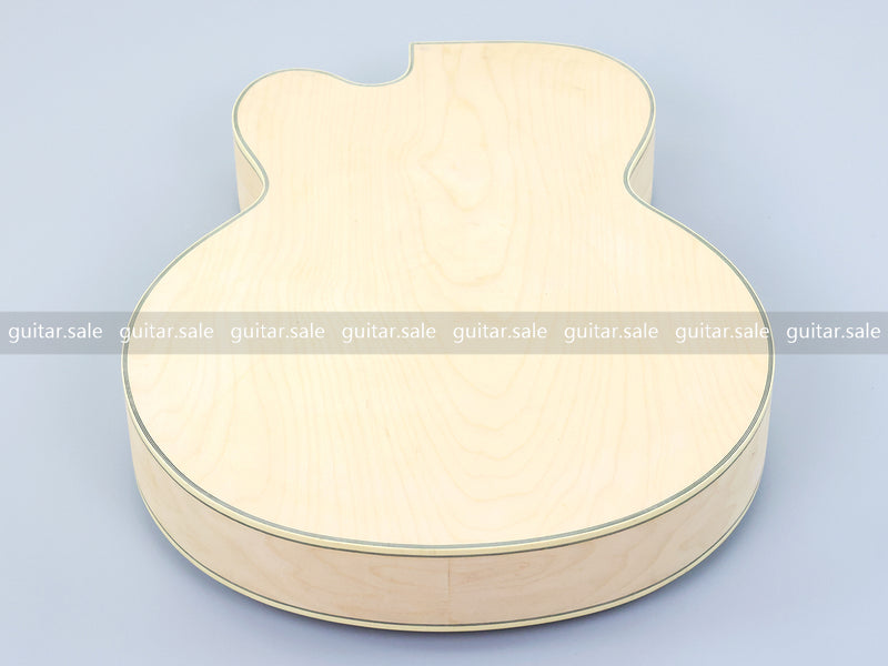 Semi Hollow Unfinished DIY Electric Guitar Body (SHB-176, B Stock)