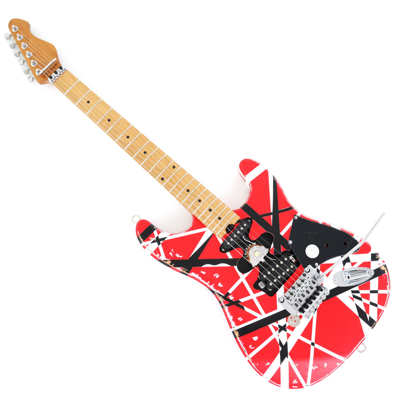 Neo-ST Series Redesigned Relic Electric Guitar (ST-1816, Headstock & Stripe Modified)
