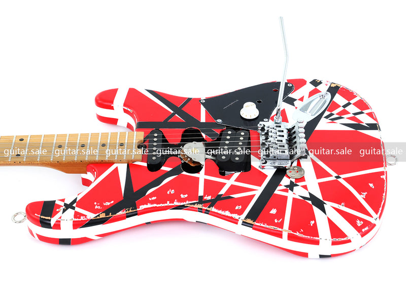 Neo-ST Series Redesigned Relic Electric Guitar (ST-1816, Headstock & Stripe Modified)