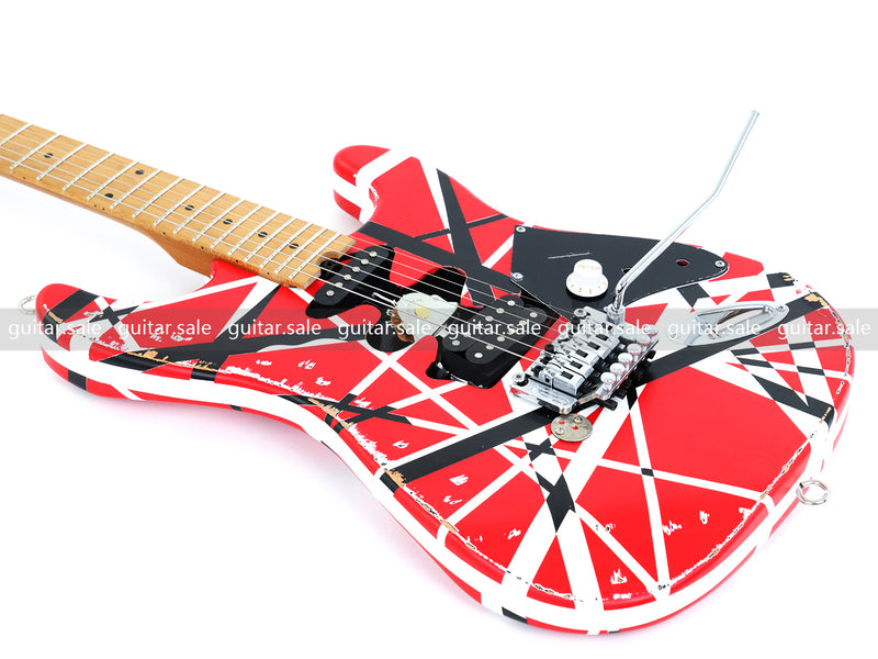 Neo-ST Series Redesigned Relic Electric Guitar (ST-1816, Headstock & Stripe Modified)