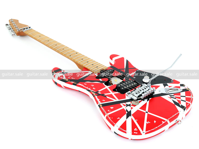 Neo-ST Series Redesigned Relic Electric Guitar (ST-1816, Headstock & Stripe Modified)