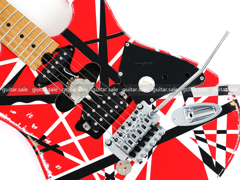 Neo-ST Series Redesigned Relic Electric Guitar (ST-1816, Headstock & Stripe Modified)