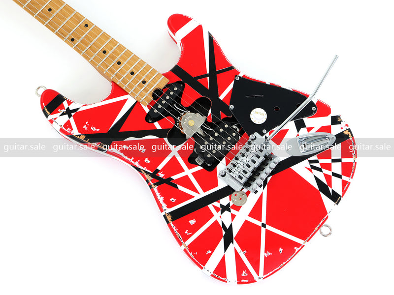 Neo-ST Series Redesigned Relic Electric Guitar (ST-1816, Headstock & Stripe Modified)