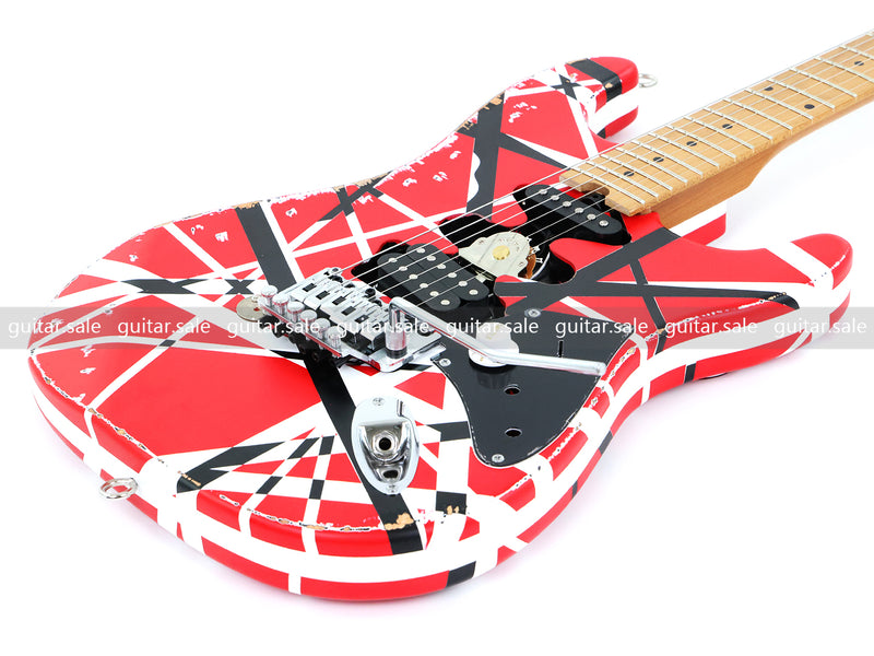 Neo-ST Series Redesigned Relic Electric Guitar (ST-1816, Headstock & Stripe Modified)