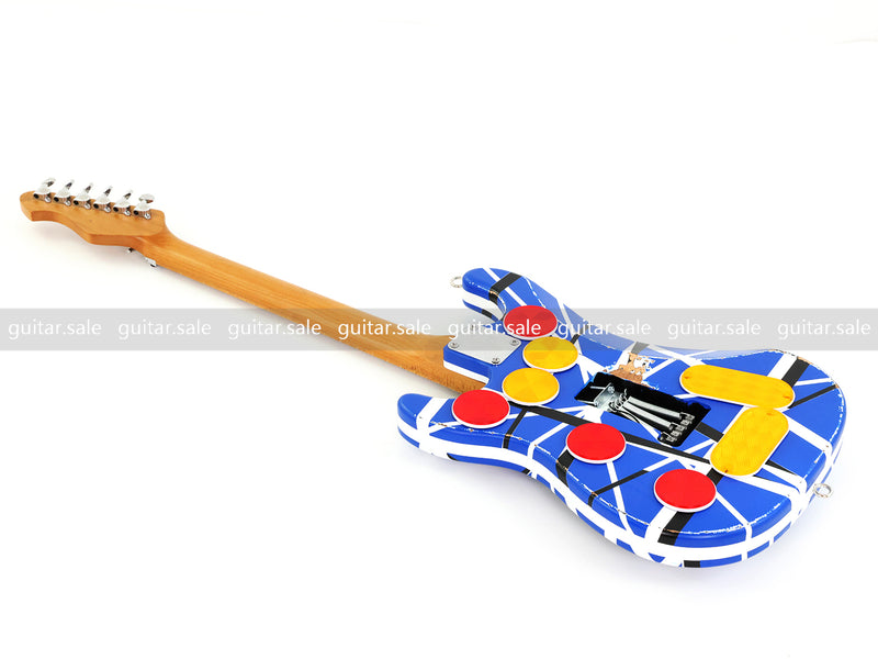 Neo-ST Series Redesigned Relic Electric Guitar (ST-1817, Headstock & Stripe Modified)