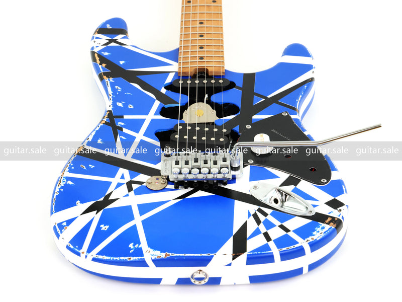 Neo-ST Series Redesigned Relic Electric Guitar (ST-1817, Headstock & Stripe Modified)
