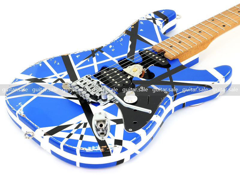 Neo-ST Series Redesigned Relic Electric Guitar (ST-1817, Headstock & Stripe Modified)