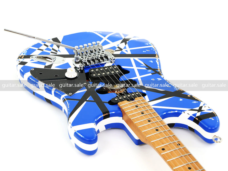 Neo-ST Series Redesigned Relic Electric Guitar (ST-1817, Headstock & Stripe Modified)