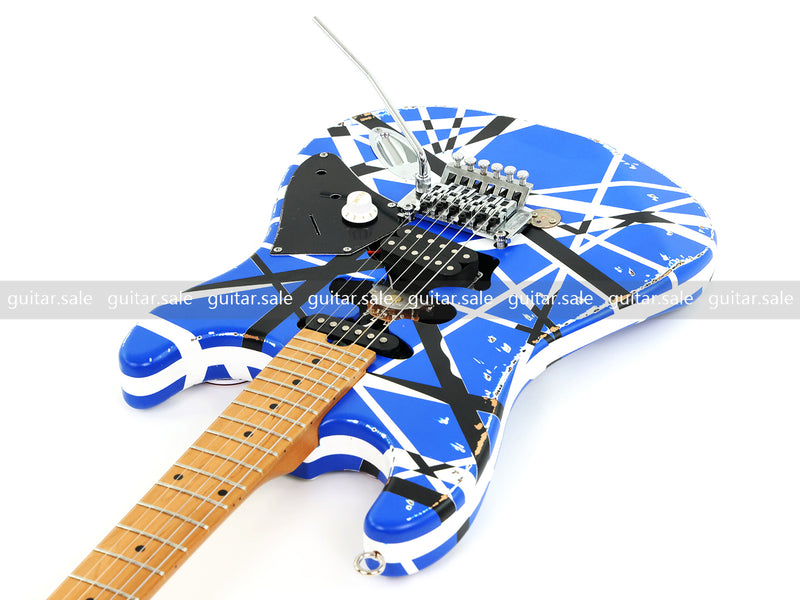 Neo-ST Series Redesigned Relic Electric Guitar (ST-1817, Headstock & Stripe Modified)