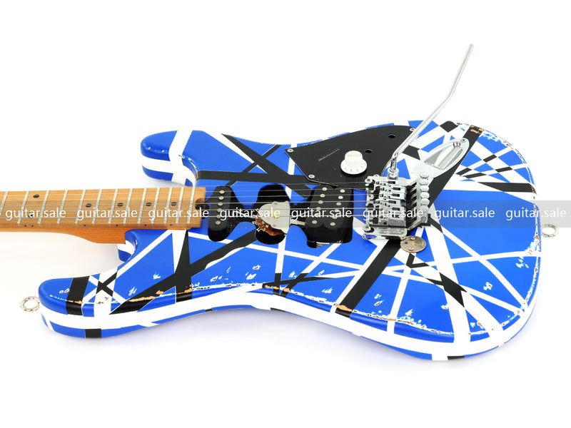 Neo-ST Series Redesigned Relic Electric Guitar (ST-1817, Headstock & Stripe Modified)