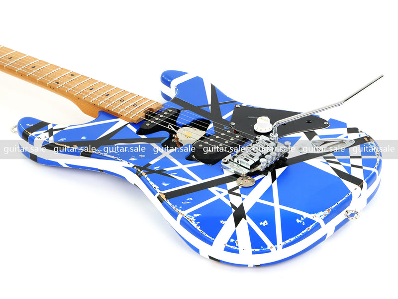 Neo-ST Series Redesigned Relic Electric Guitar (ST-1817, Headstock & Stripe Modified)