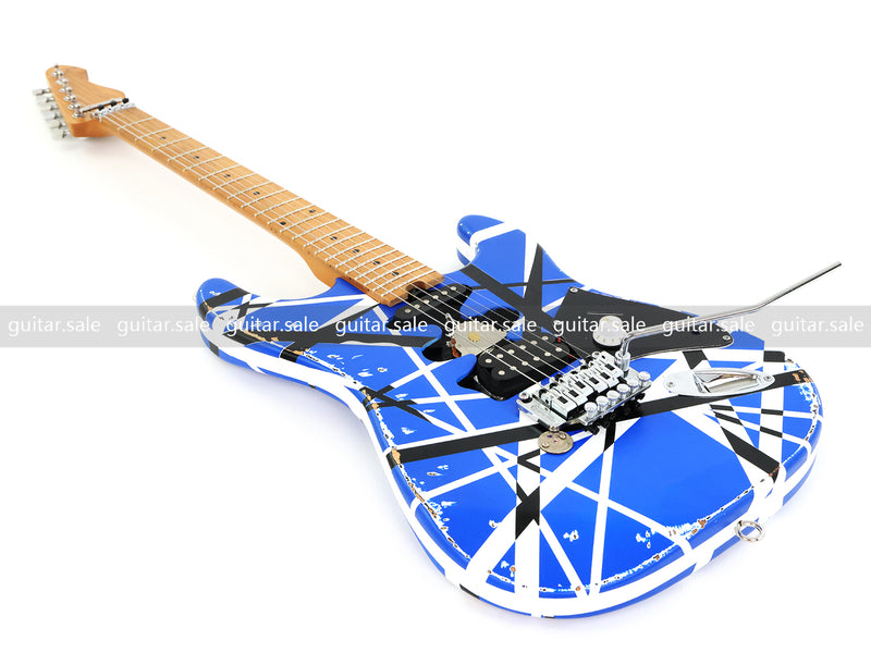 Neo-ST Series Redesigned Relic Electric Guitar (ST-1817, Headstock & Stripe Modified)